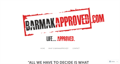 Desktop Screenshot of barmakapproved.com